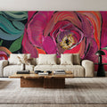 Blooming Boldly Mural Wallpaper - room preview 06