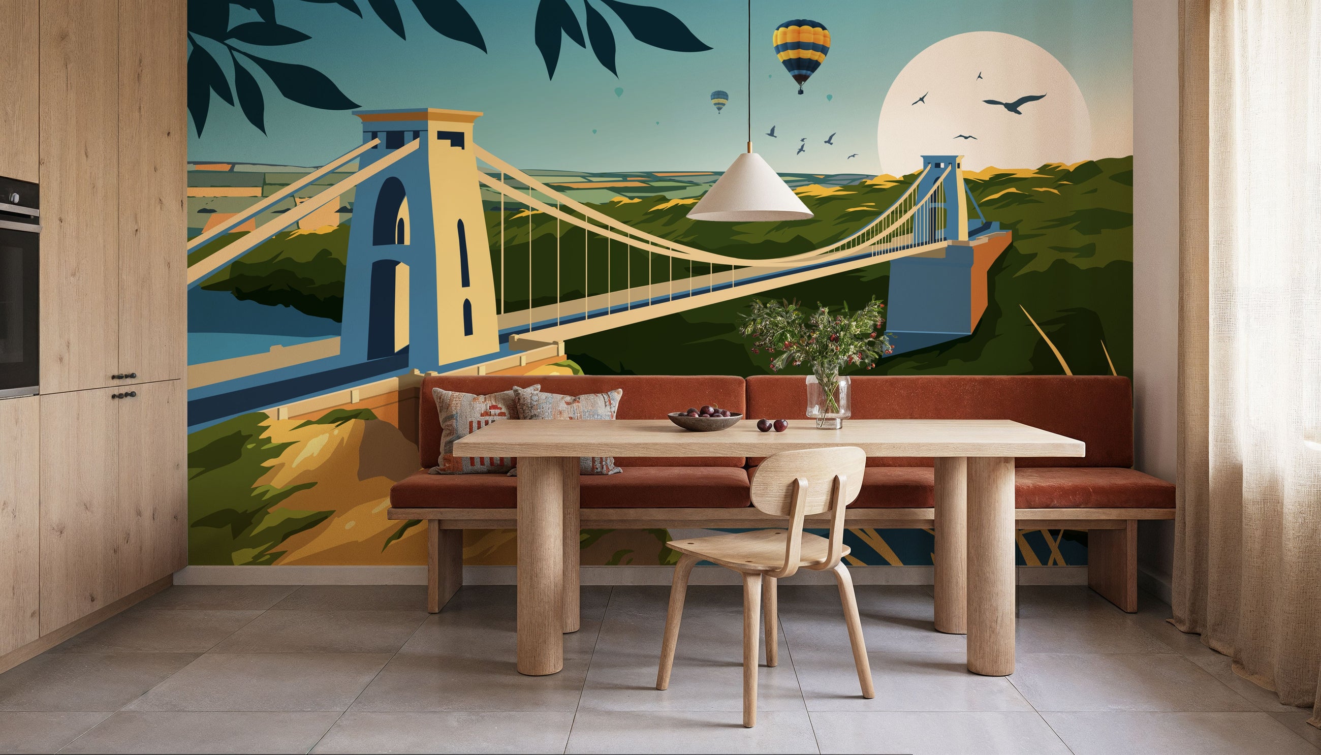 Travel Bristol Mural Wallpaper