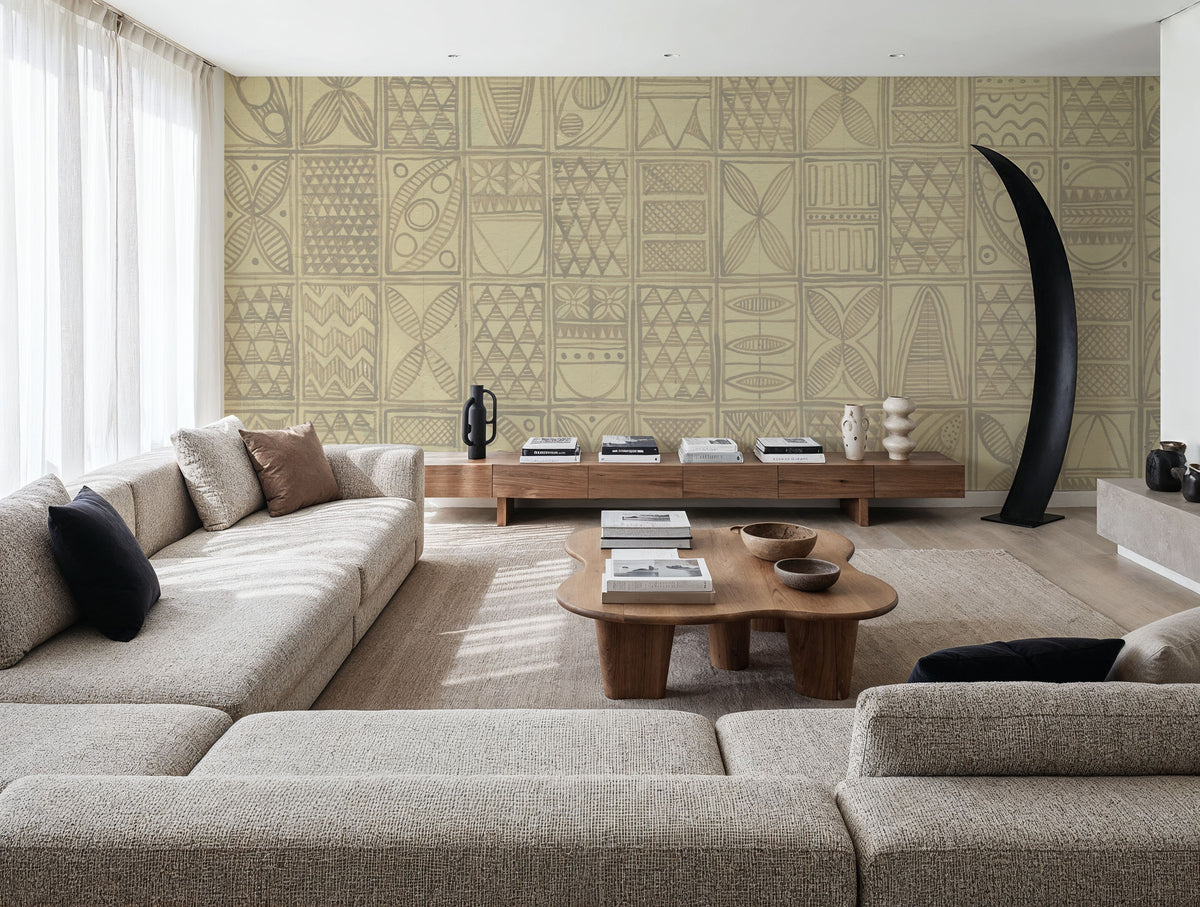 Patterns of the Amazon I Mural Wallpaper - room preview 06