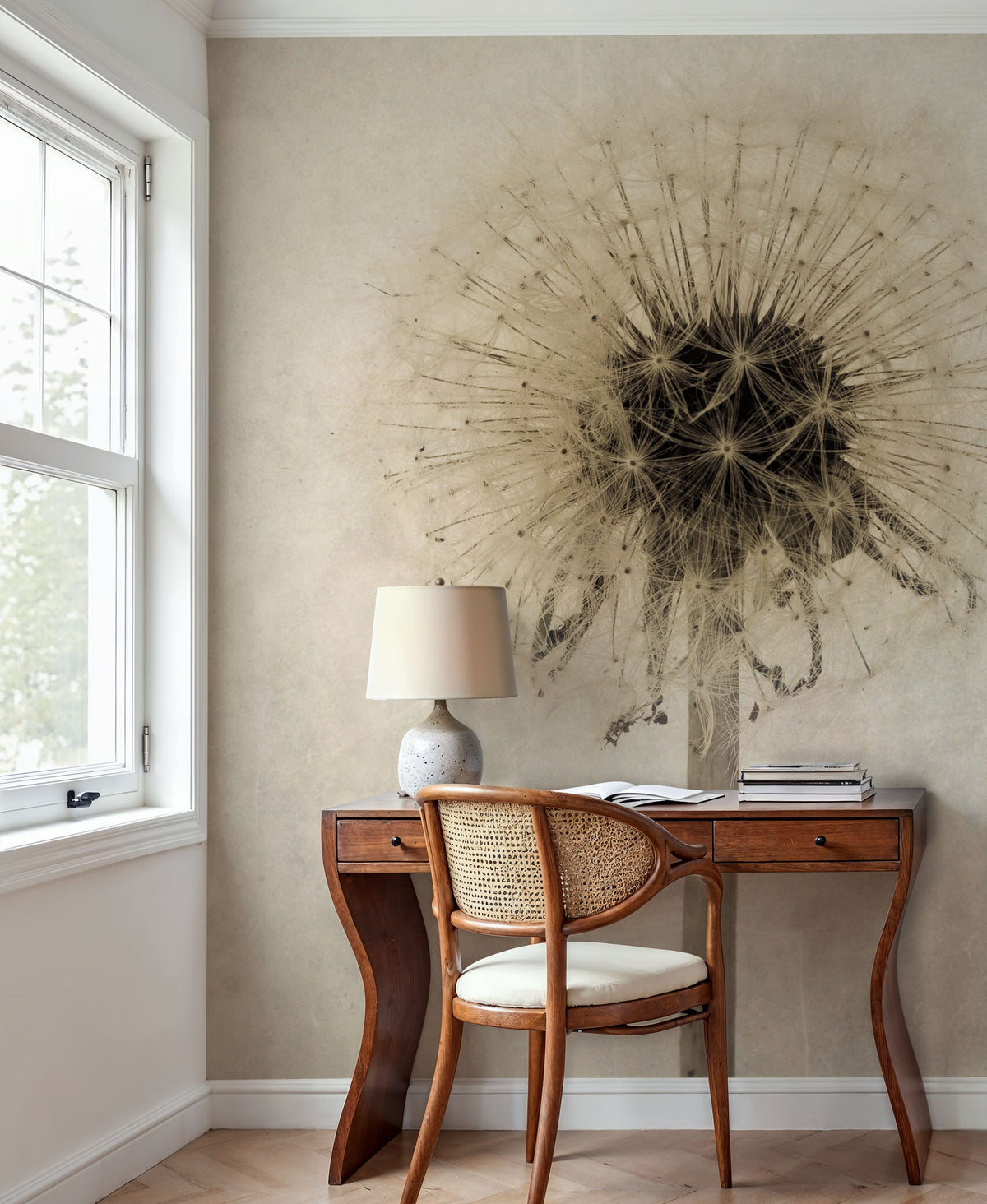 Dandelion Mural Wallpaper - room preview 06