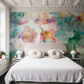 Succulent Florals Mural Wallpaper - room preview 06