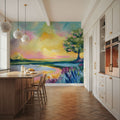 Spring Meadow II Mural Wallpaper - room preview 06