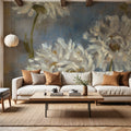 Flowers in Morning Dew II Mural Wallpaper - room preview 06