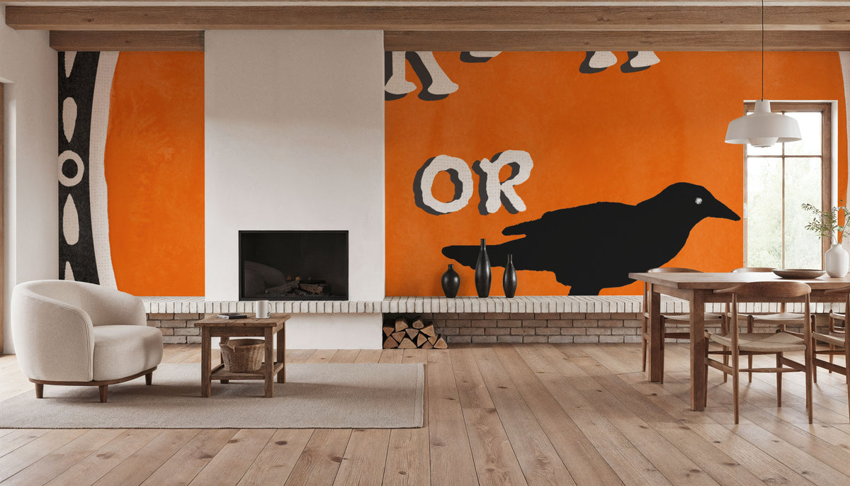 Trick or Treat Mural Wallpaper - room preview 06