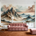 Mountain Majesty Mural Wallpaper - room preview 06