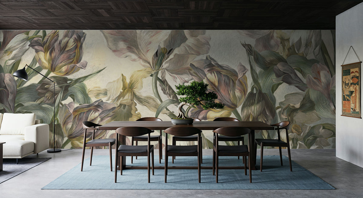 In Bloom Mural Wallpaper - room preview 06