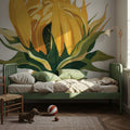 September Sunflowers I Mural Wallpaper - room preview 06