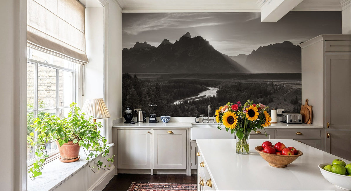 Snake River Mural Wallpaper - room preview 06