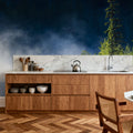 Lakeshore Fog Mural Wallpaper - room preview 06