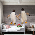Penguin Promenade Mural Wallpaper - room preview 06