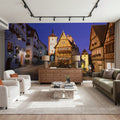 Medieval Twilight Alley Mural Wallpaper - room preview 06