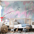 Set It Free, Sky Mural Wallpaper - Neutral Tone - room preview 06