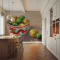 Citrus in Dragon Bowl Mural Wallpaper - room preview 06