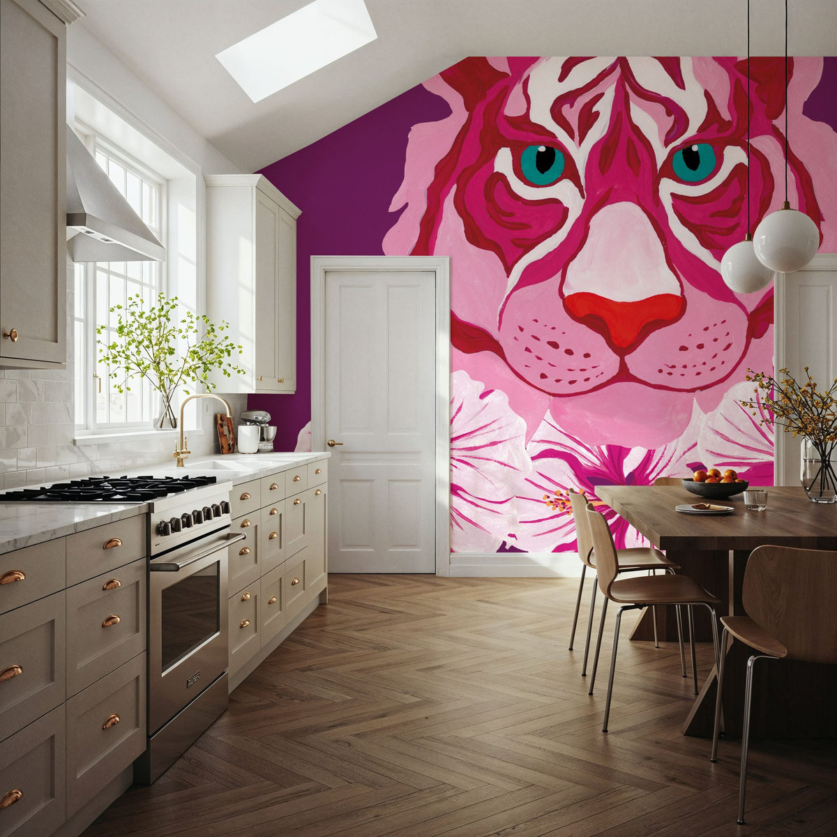 In the Jungle VI Mural Wallpaper - room preview 06