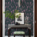 Purple Chain Tree Mural Wallpaper - room preview 06