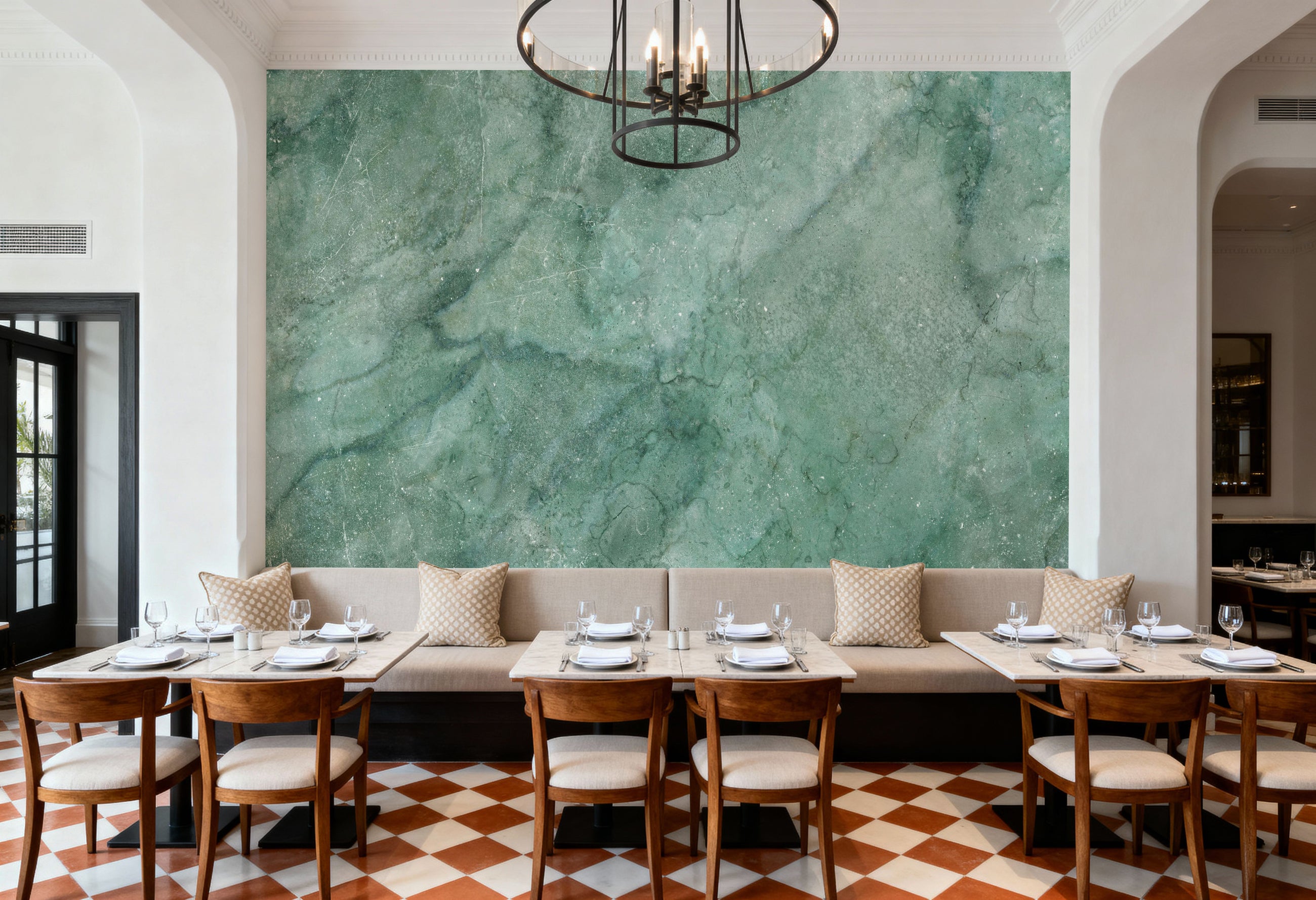 Magic Green Mural Wallpaper