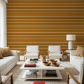 Orange Connection Mural Wallpaper - room preview 06
