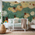 Wildflowers III Mural Wallpaper - room preview 06