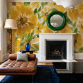 Sunflower Blooms Mural Wallpaper - room preview 06