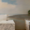 Soft Shore Mural Wallpaper - room preview 06