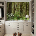 Bright Quinault Rainforest Mural Wallpaper - room preview 06