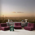 Golden Tower Cityscape Mural Wallpaper - room preview 06