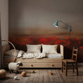 While You Were Blooming Mural Wallpaper - room preview 06