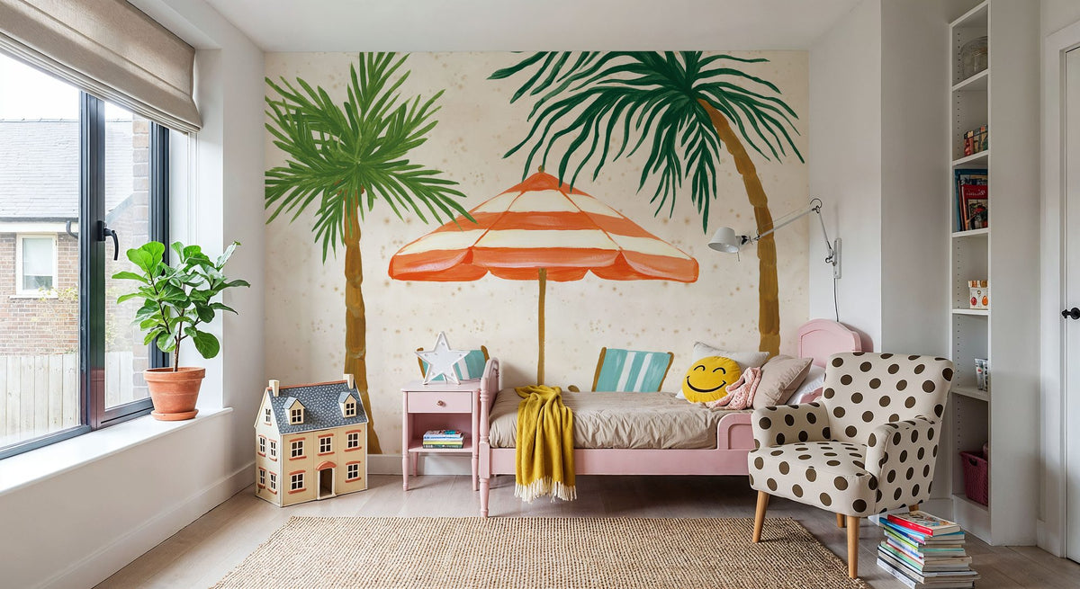 Beach Day III Mural Wallpaper - room preview 06