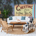 Greetings From Pine Tree State Mural Wallpaper - room preview 06