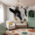 Pippa the Goat I Mural Wallpaper - room preview 06