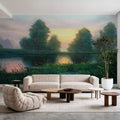 Riverside Twilight Mural Wallpaper - Edition 3 - room preview 06