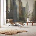 Urban Movement I NY Neutral Crop Mural Wallpaper - room preview 06