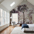 Tropical Forest Strolls Light Mural Wallpaper - room preview 06