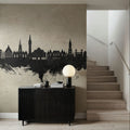 Lille France Skyline Concrete Mural Wallpaper - room preview 06