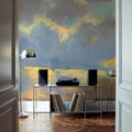 Twilight Reflections Mural Wallpaper - Neutral Tone - room preview 06