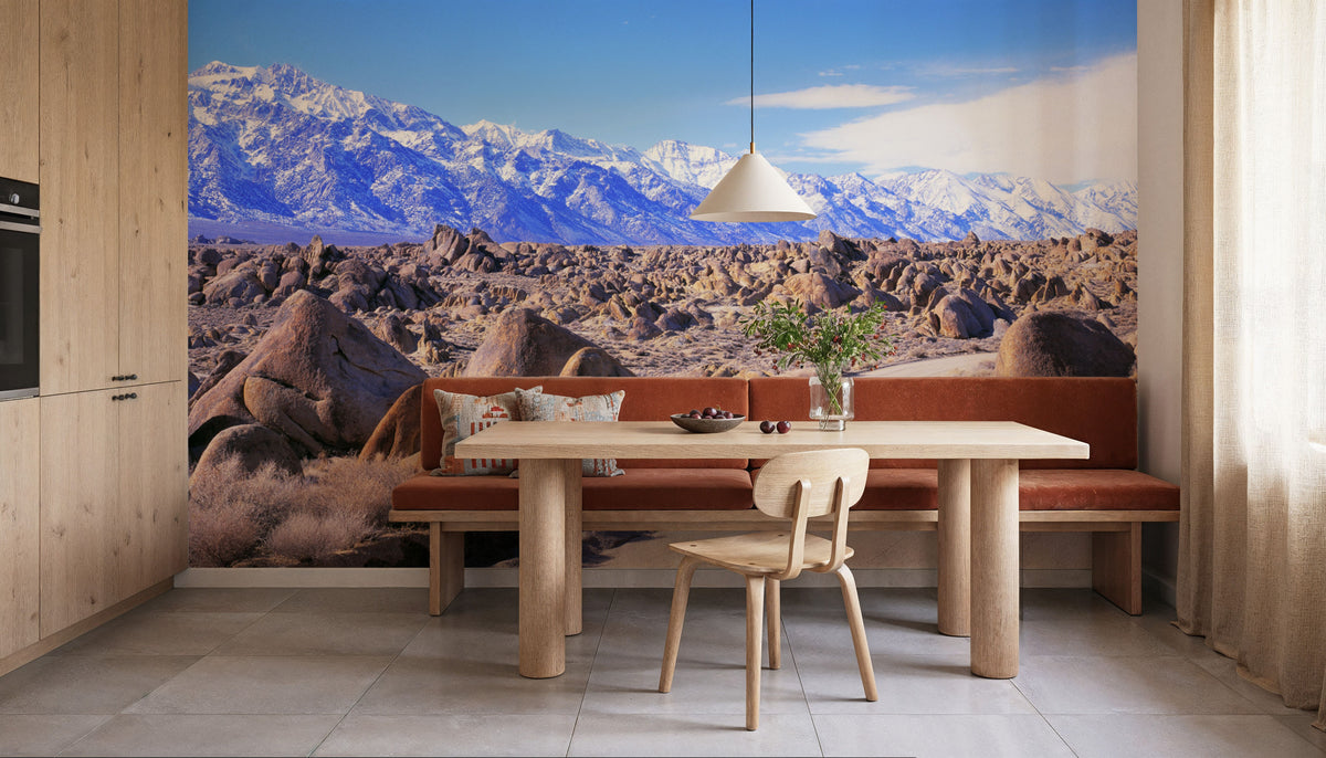 Desert Mountain Trail Mural Wallpaper - room preview 06