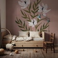 Pretty Little Flower IV Mural Wallpaper - room preview 06
