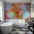 Glowing Flowers Mural Wallpaper - room preview 06