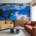 Joshua Tree Blue III Mural Wallpaper - room preview 06