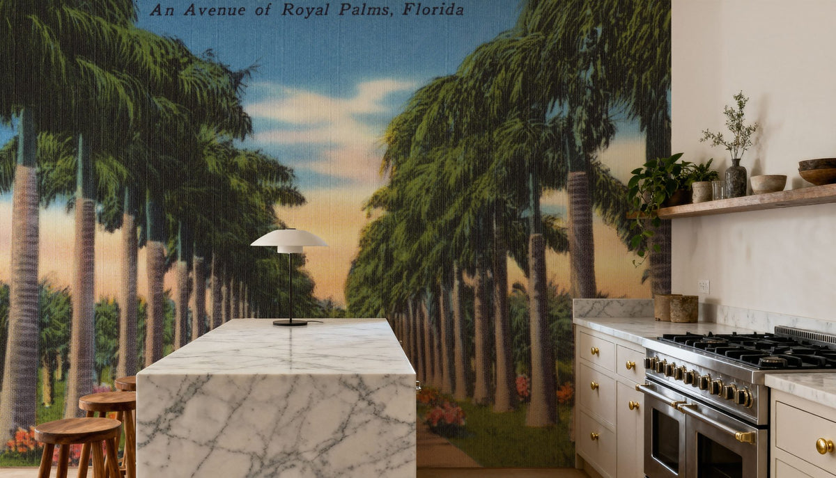 Greetings From Royal Palms Mural Wallpaper - room preview 06
