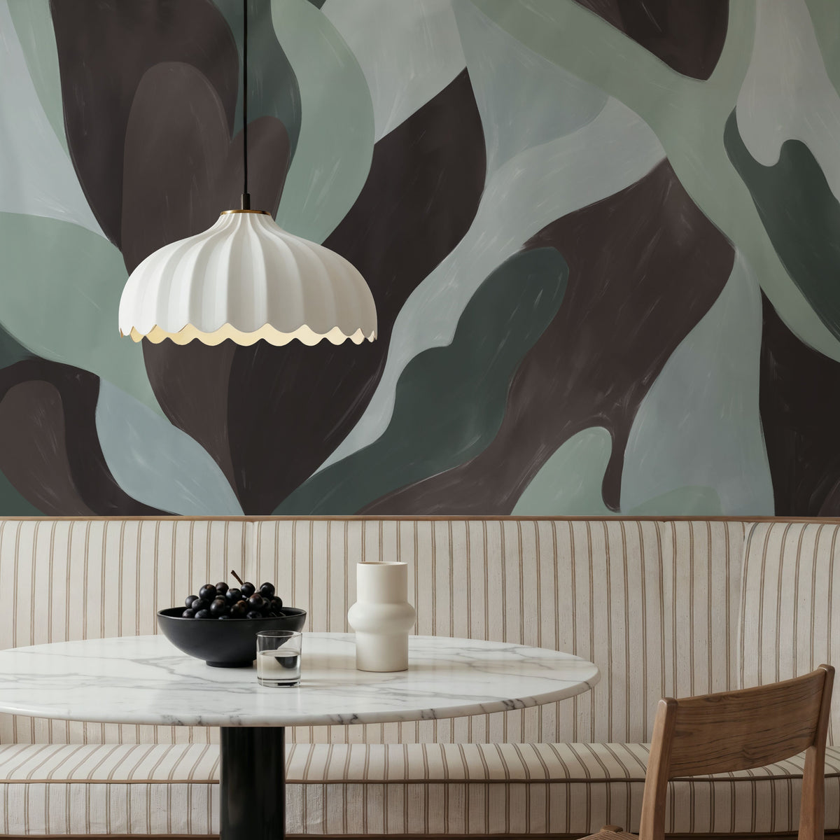 Dynamic Fields, Sky & Brown Mural Wallpaper - room preview 06