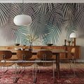 Palms Up Ahead Mural Wallpaper - Neutral Tone - room preview 06