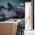 Hibiskus and Sky Mural Wallpaper - room preview 06