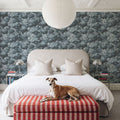 Greenwood Linden, Blueberry Mural Wallpaper - room preview 06