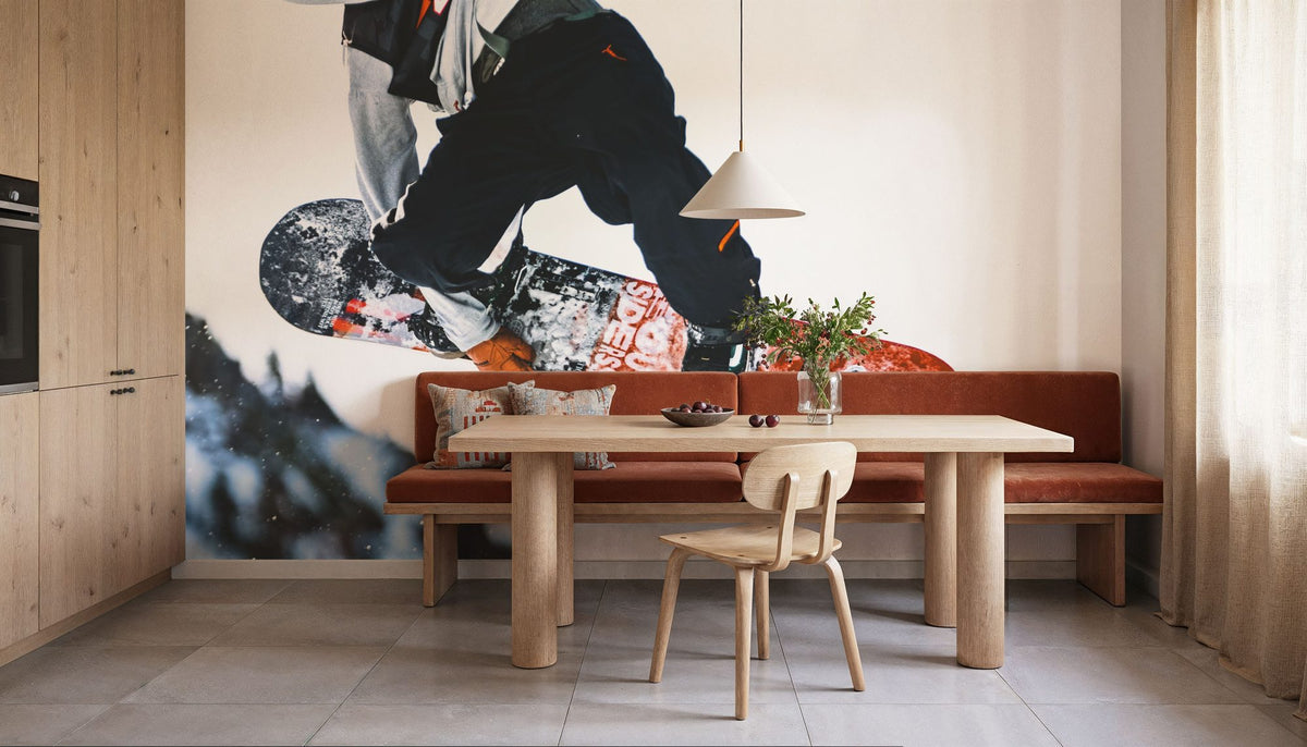 Snow Day III Mural Wallpaper - room preview 06