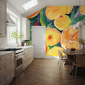 Summery Citrus Mural Wallpaper - room preview 06