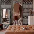 Flower Mountain, Muted Mural Wallpaper - room preview 06
