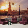 Seville Sunset Mural Wallpaper - room preview 06