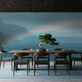 Double Rainbow Mural Wallpaper - room preview 06