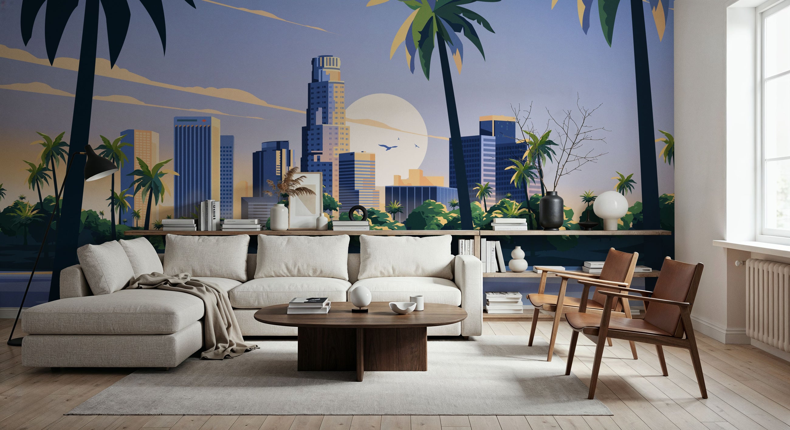 Travel Los Angeles Mural Wallpaper